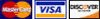 We accept thes credit cards online
