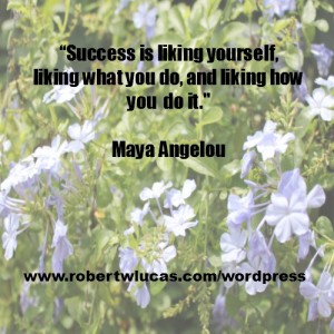 Success Quotes - Maya Angelou