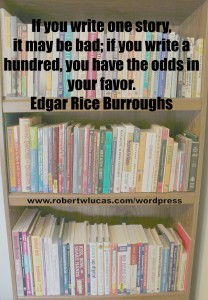 Inspirational Writing Quote - Edgar Rice Burroughs