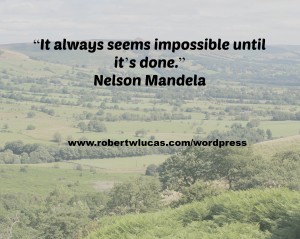 Inspirational Writing Quote - Nelson Mandela Inspirational Writing Quote - Nelson Mandela