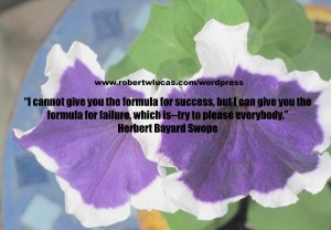 Motivational Writers Quote - Herbert Bayard Swope